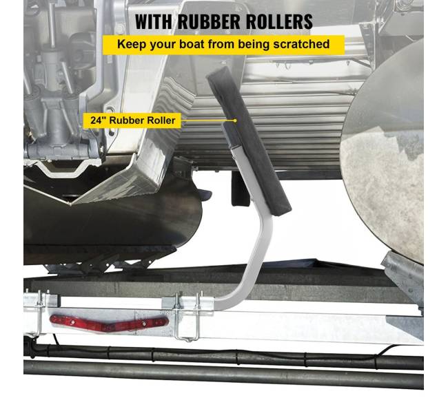 Vandens transporto priemonės priekabos vedimo sistema5