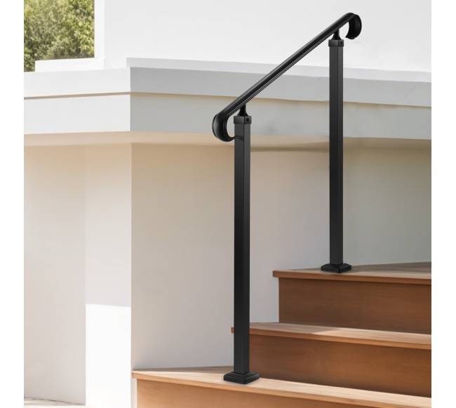 Lauko laiptų turėklai, reguliuojamas aukštis7