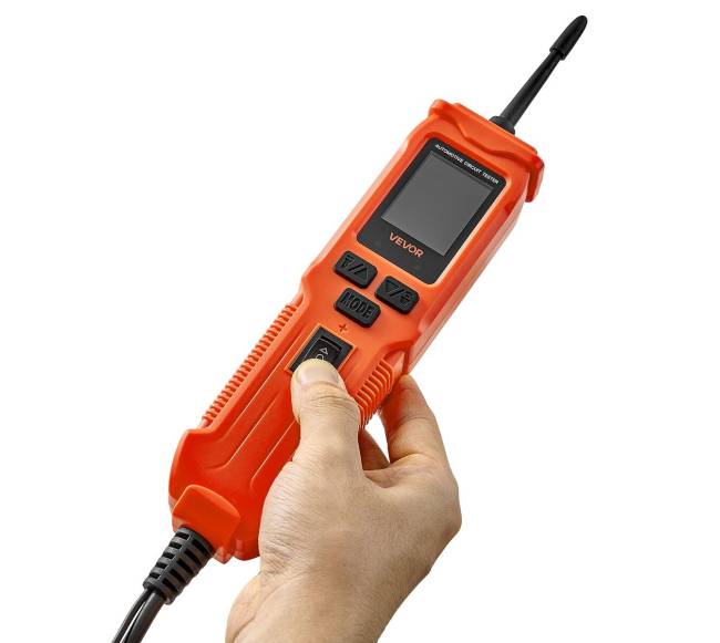 Automobilinis grandinės testeris su TFT ekranu10