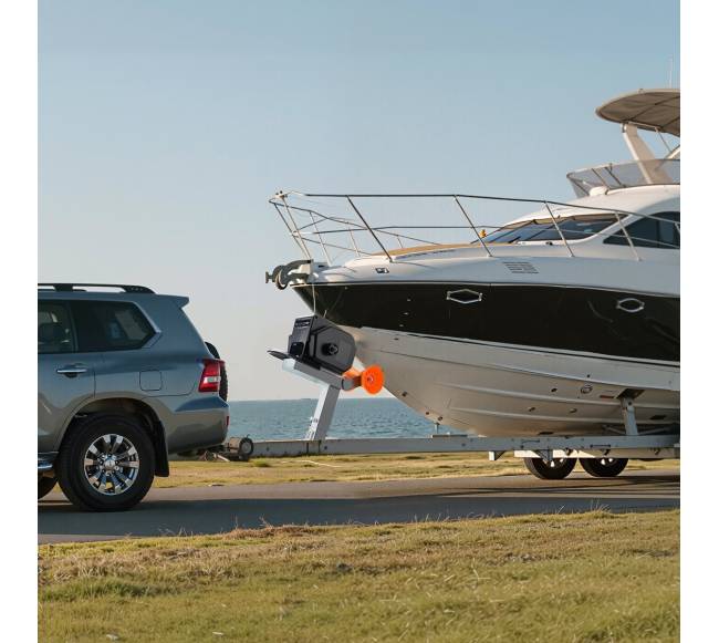 Elektrinis valčių gervė, 12V DC 300W, reversinė gervė iki 900 kg7