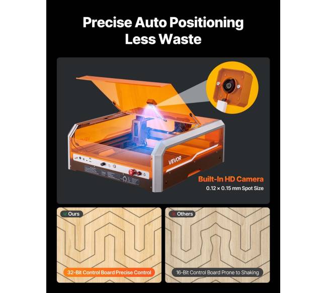 Lazerinė graviravimo mašina, 20W su kamera3