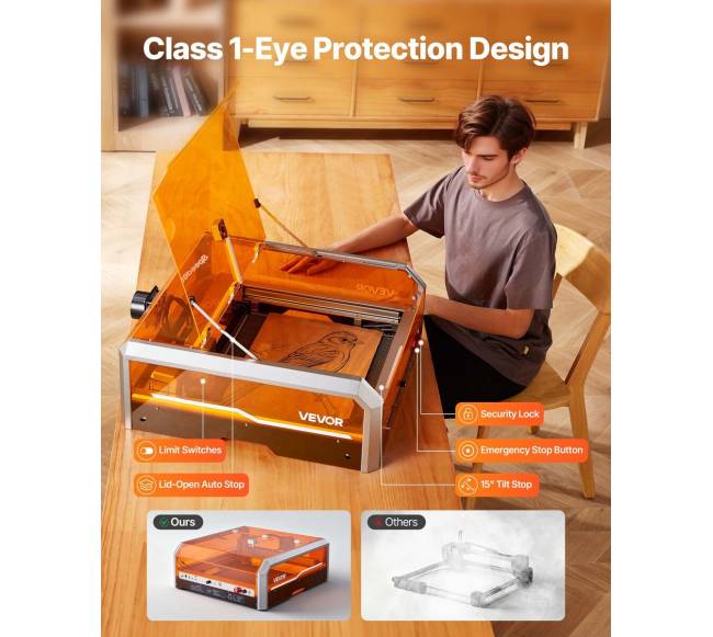 Lazerinė graviravimo mašina, 20W su kamera4