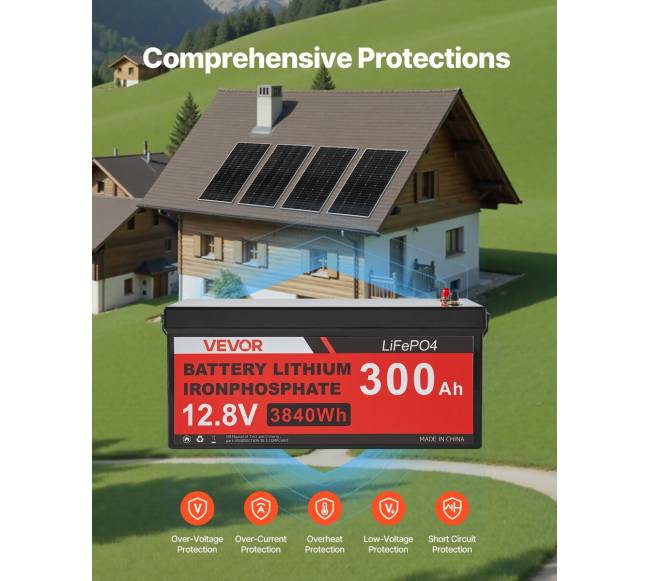 800W saulės energijos komplektas su baterija4