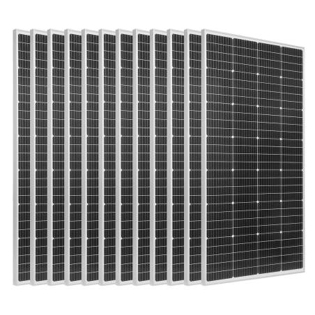 2400W saulės energijos rinkinys0