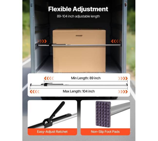 Reguliuojama krovinio tvirtinimo sija2