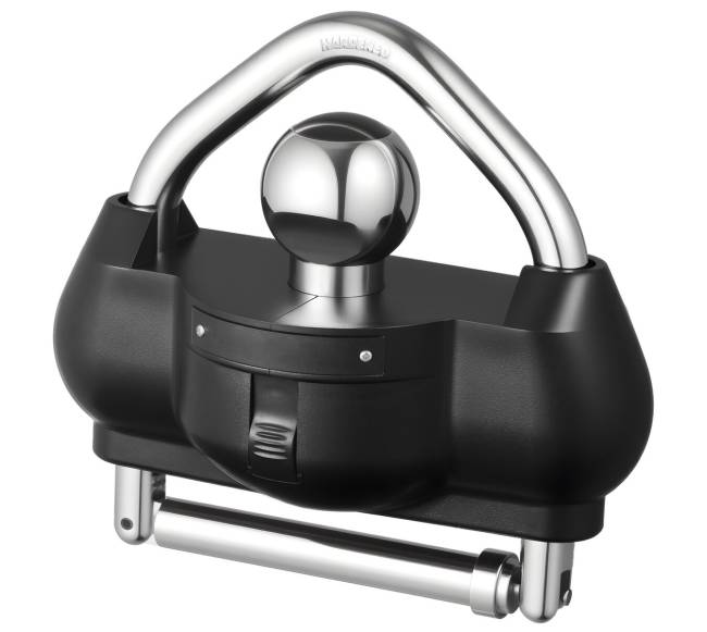 Priekabų kablio užraktas su 3 raktais0