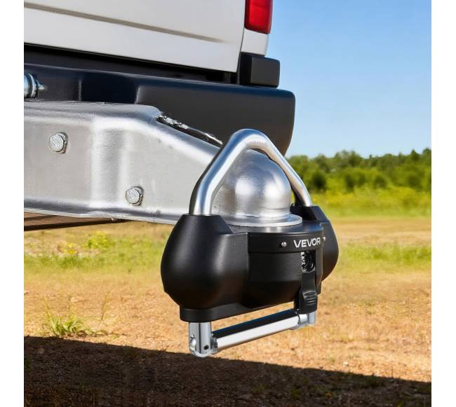 Priekabų kablio užraktas su 3 raktais7