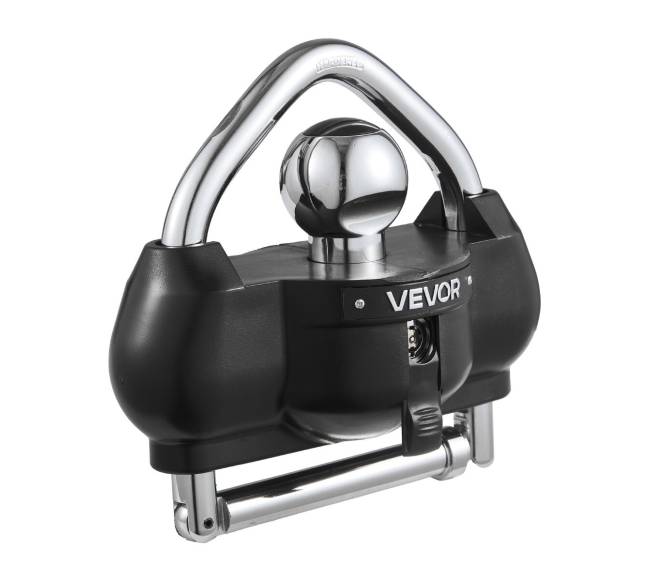 Priekabų kablio užraktas su 3 raktais8