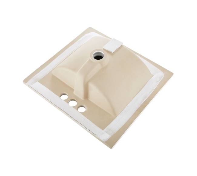 Pusiau įleidžiamas vonios kriauklė 510 x 465 mm9