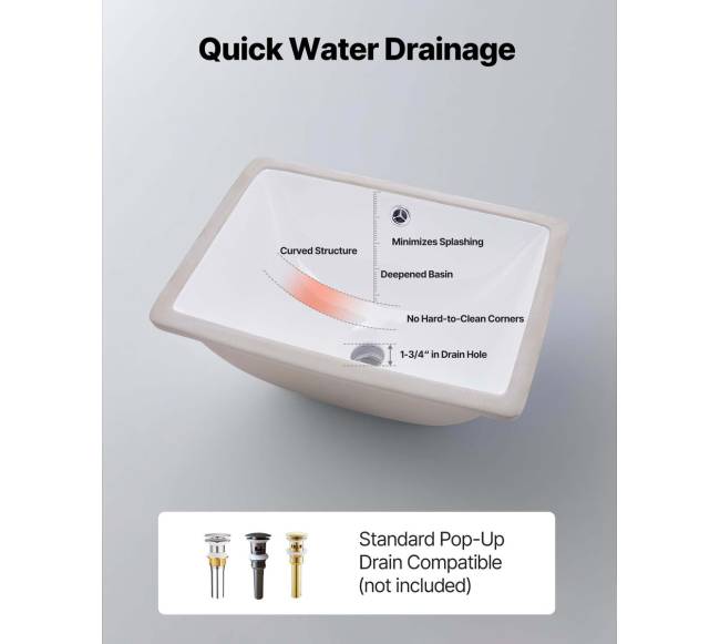 Po stalviršiu montuojama vonios kriauklė 460 x 330 mm4