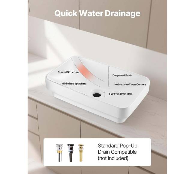 Įleidžiama vonios kriauklė stačiakampio formos3