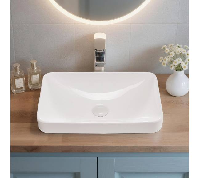 Įleidžiama vonios kriauklė stačiakampio formos7