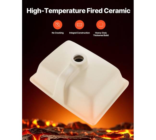 Įmontuojamas vonios praustuvas, 400 x 305 mm5