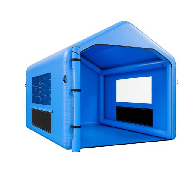 Pripučiamas dažymo paviljonas 4 x 3 x 2.8 m10