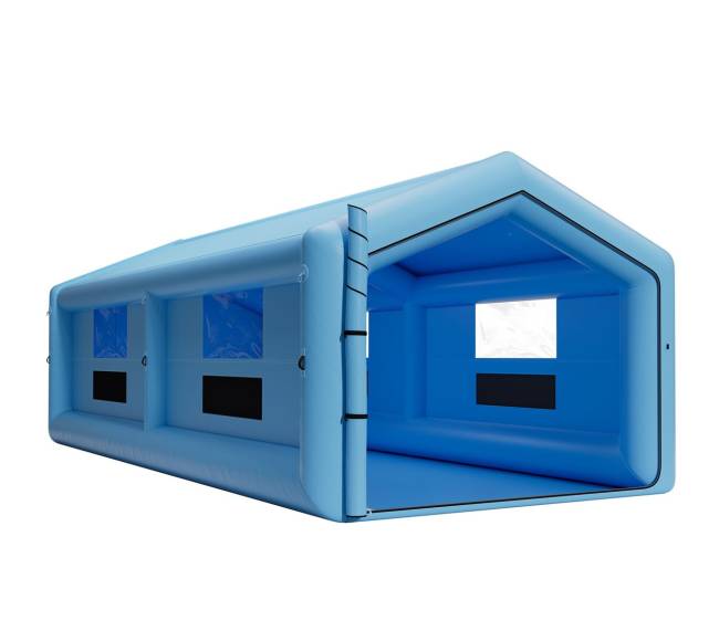 Pripučiamas dažymo paviljonas, 12 x 5 x 4 m8