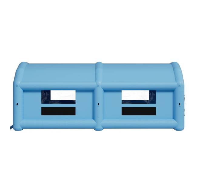 Pripučiamas dažymo paviljonas, 12 x 5 x 4 m10