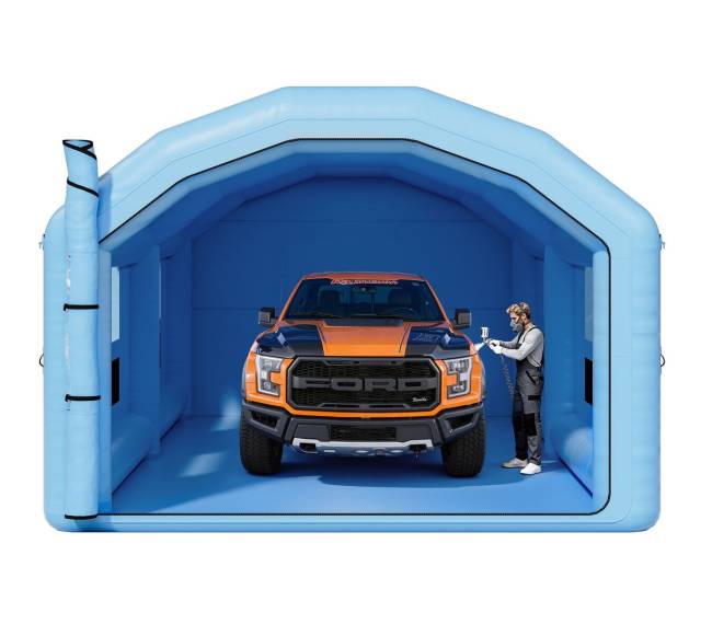 Pripučiama dažymo kabina 10 x 6 x 4 m0