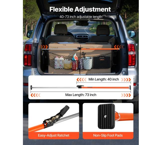 Reguliuojama teleskopinė krovininė atrama2