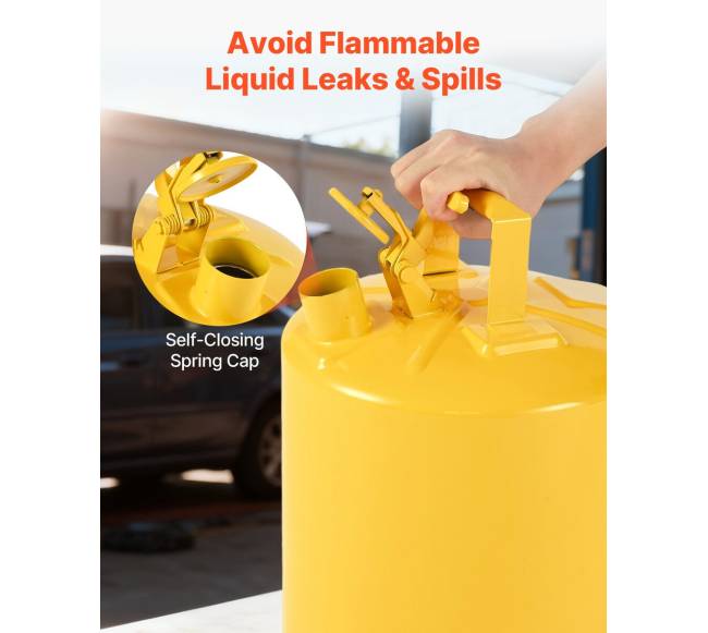 Dieselio saugojimo kanistras su vožtuvu 1