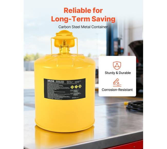 Dieselio saugojimo kanistras su vožtuvu 2