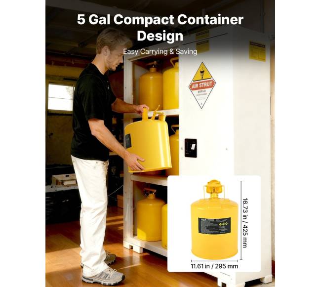 Dieselio saugojimo kanistras su vožtuvu 3