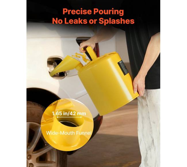 Dieselio saugojimo kanistras su vožtuvu 4