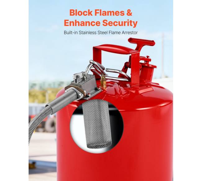 Benzino kanistras 19 L su liepsnos stabdžiu5