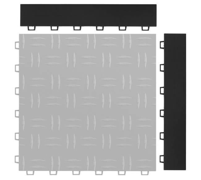 garažo grindų pereinamoji kraštų rinkinys, 15 vnt.0