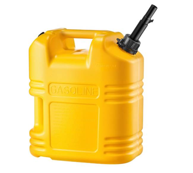 Degalų talpa 19 l su snapu, geltona8