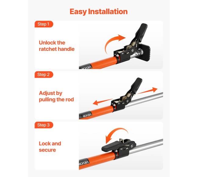 Reguliuojama teleskopinė krovinių atkabinimo juosta4