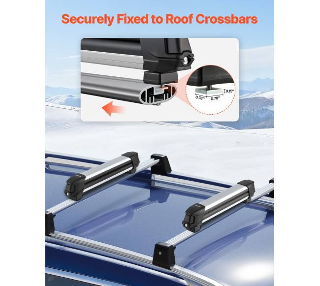 Stogo laikiklis slidėms ir snieglentėms2