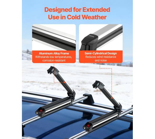 Stogo laikiklis slidėms ir snieglentėms5