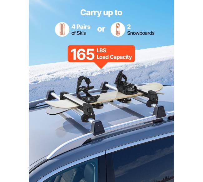 Stogo laikiklis slidėms ar snieglentėms1