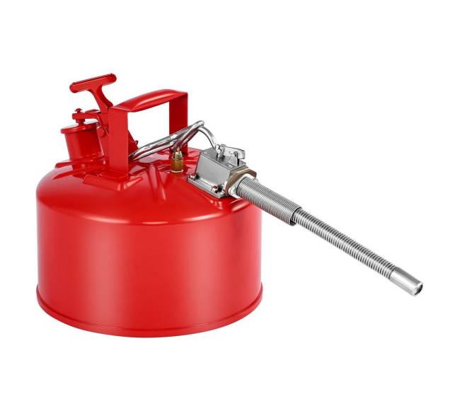 Raudona 9,5 L talpos saugos kuro kanistras0