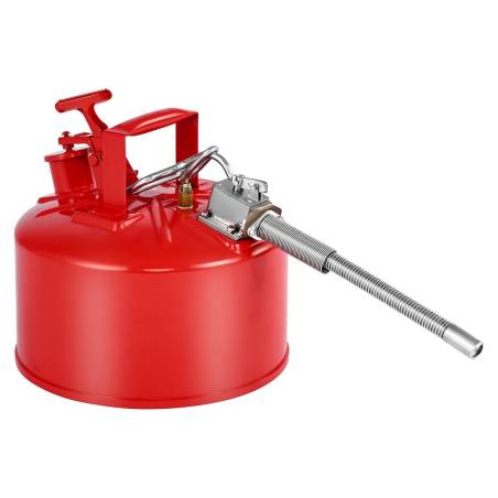 Raudona 9,5 L talpos saugos kuro kanistras0