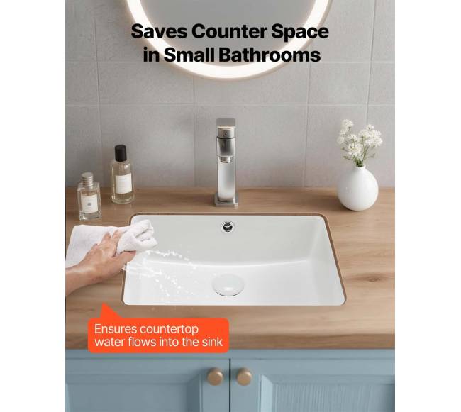 Po stalviršiu montuojama vonios kriauklė, 470 x 335 mm1