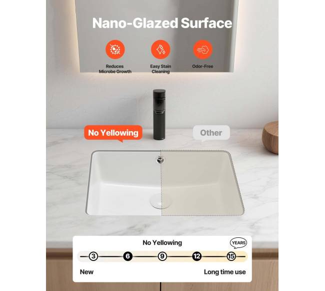 Po stalviršiu montuojama vonios kriauklė, 470 x 335 mm2