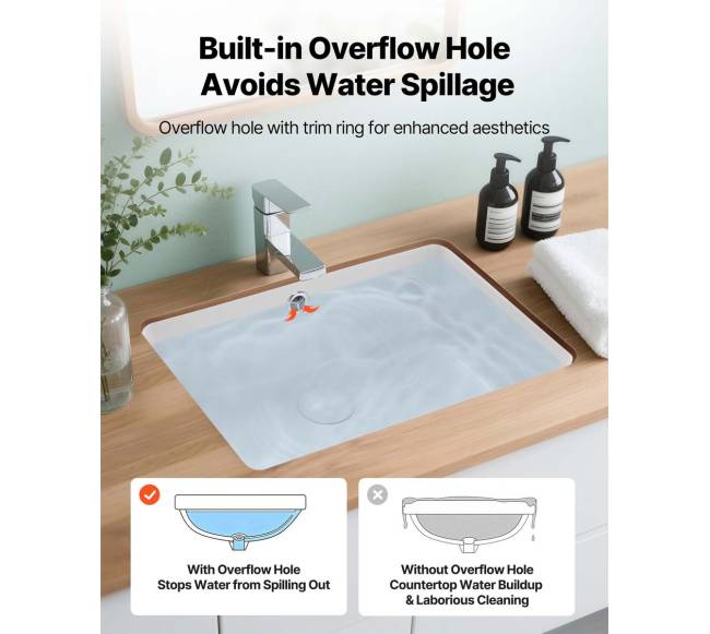 Po stalviršiu montuojama vonios kriauklė, 470 x 335 mm3