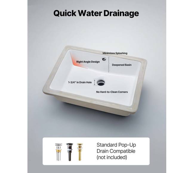 Po stalviršiu montuojama vonios kriauklė, 470 x 335 mm4