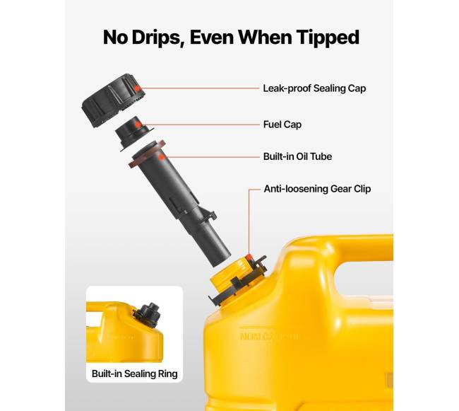 Kuro talpykla su snapeliu, 19 l, geltona2