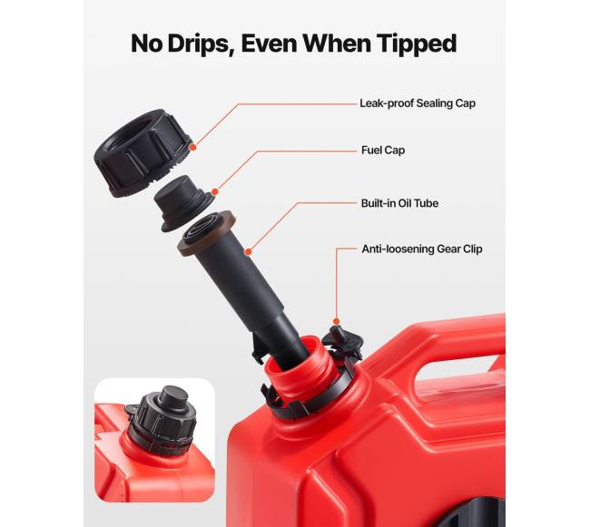 Kuro talpa, 5 l, raudona2