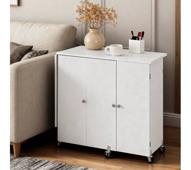 Sulankstomas siuvimo stalas su spinta7