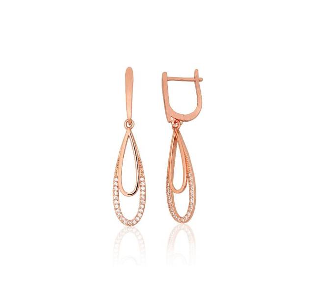 Sidabriniai auskarai ant cilindrinės spynos0