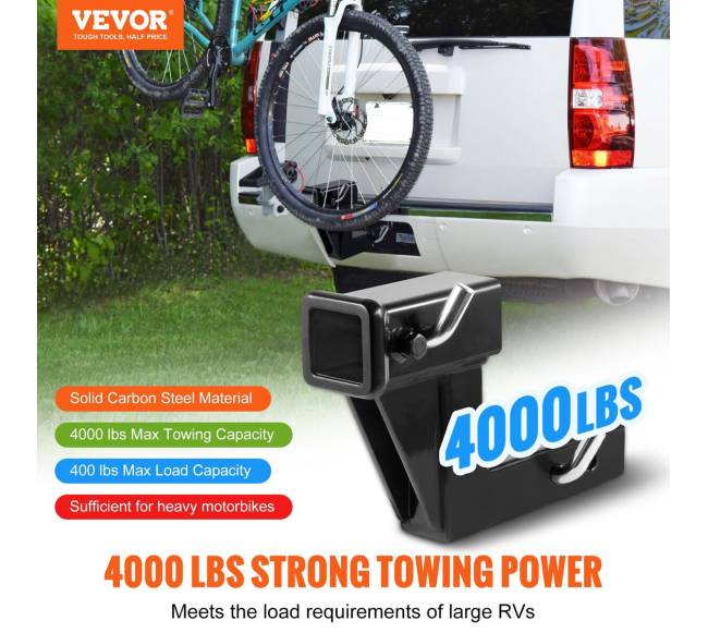 Priekabos kablys 2" su adapteriu1