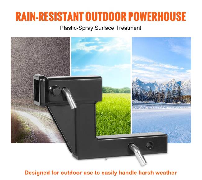 Priekabos kablys 2" su adapteriu2