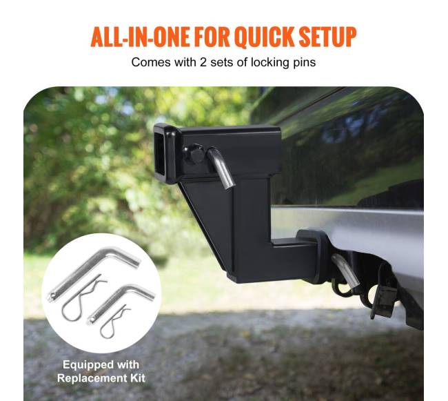 Priekabos kablys 2" su adapteriu4