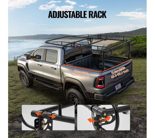 Sunkvežimio kopėčių laikiklis 454 kg talpos 110-160 cm pločio2