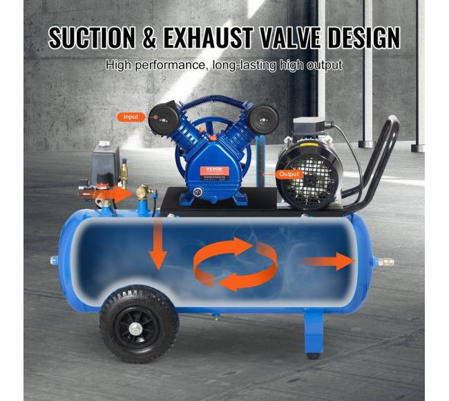 Oro kompresoriaus galvutė 3 AG, dviem cilindrais3