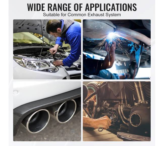 Išmetimo vamzdžių komplektas su 16 dalių jungtimis5