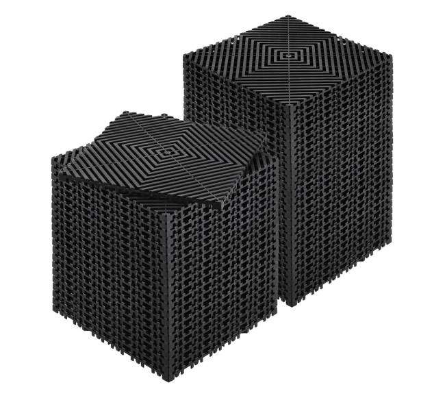 Drenažo kilimėliai, jungiantys plytelės 30 x 30 cm0